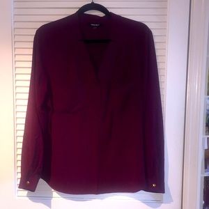 Nine West Burgundy Top